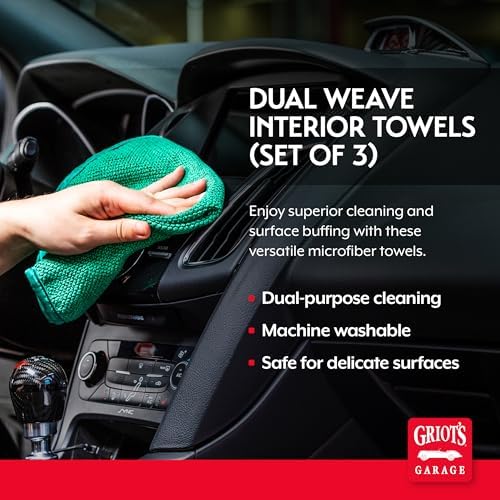 Griot's Garage Dual Weave Interior Towels - Image 2