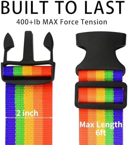 BILIONE Luggage Straps for Suitcases - Image 6