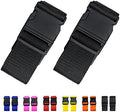 2 Pack Suitcase Straps, Bright Color Adjustable Luggage Belts, TSA Approved by Jcpmcxs