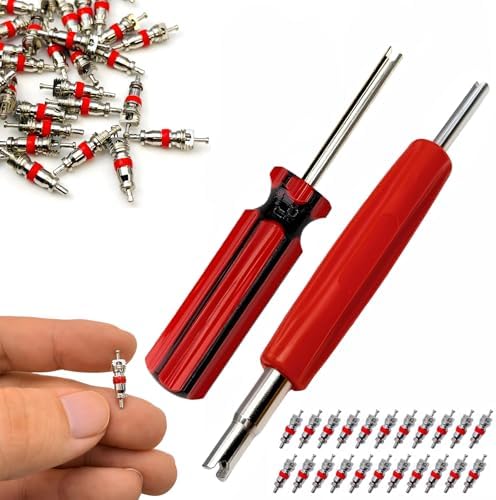 102Pcs Valve Core Removal Tool Set, Premium TPMS Safe, Bike and Bicycle by VOTNMIC