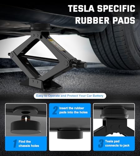 Car Jack Kit 2.5 Ton Scissor Jack - Image 3