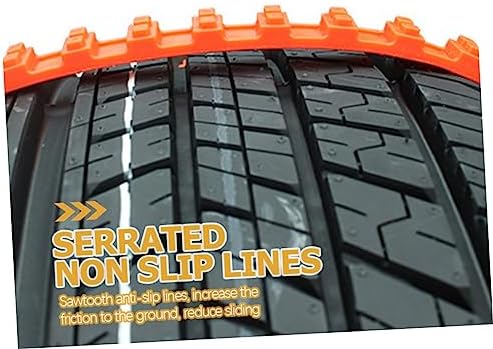 10Pcs Orange Plastic Anti-Skid Snow Chains - Image 7