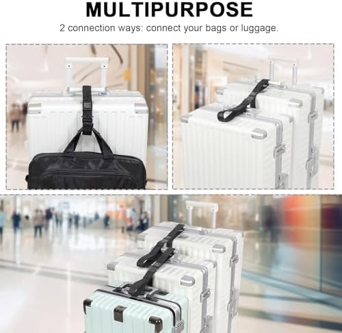 Luggage Straps, Stretchable Luggage Connector Straps - Image 5