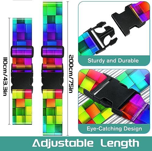 Slohif Luggage Straps for Suitcases Travel Belt Accessories Luggage Connector - Image 2