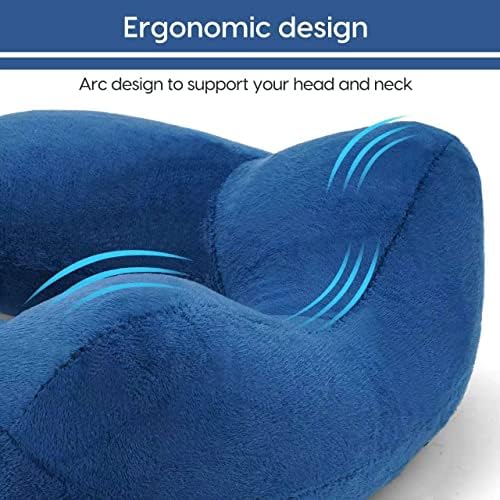 Inflatable Travel Pillow for Airplane Inflatable Neck Pillow for Traveling - Image 3