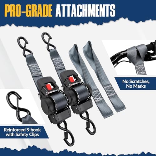 Fight Free Retractable Ratcheting Straps - Image 4