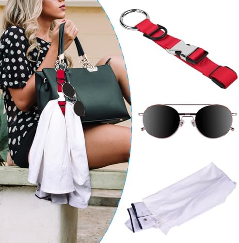 Wisdompro Jacket Gripper Strap for Travel, Add a Bag Luggage Straps - Image 7