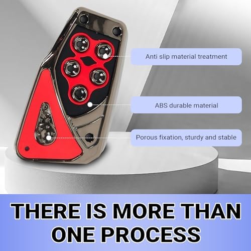 2 PCS Car Pedal Covers, Automotive Accelerator Brake Pedals Cover, Anti-slip No - Image 3