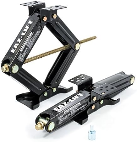 Eaz-Lift 20" RV Stabilizing Scissor Jack, Fits Pop-Up Campers and Travel by Camco