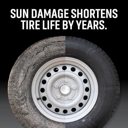 Triple-Axle RV Tire Covers for Trailers, Waterproof and UV Resistant, Durable - Image 3