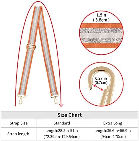 ZOOEASS Wide Shoulder Strap Adjustable Replacement Belt Crossbody Canvas Bag - Image 4