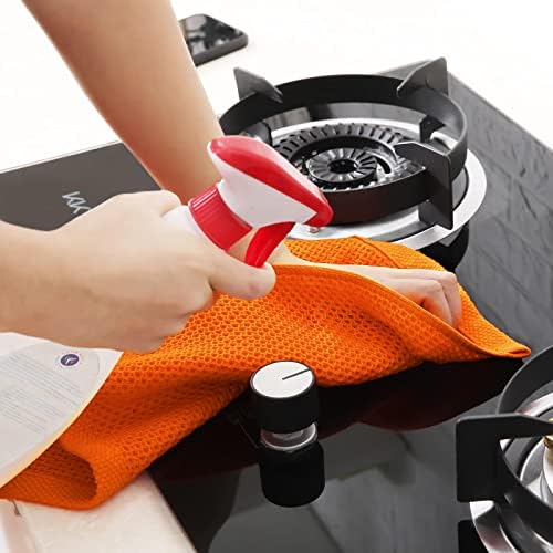 Homaxy 100% Cotton Waffle Weave Kitchen Dish Towels 4-Pack - Image 5