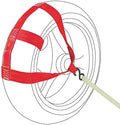 MOTO4U Universal Motorcycle Rear Wheel Tie down Strap in Red by MOTO4U