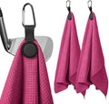 Magnetic Golf Towel, Ultra-Absorbent Microfiber Cleaning Towel by MINGLITAI