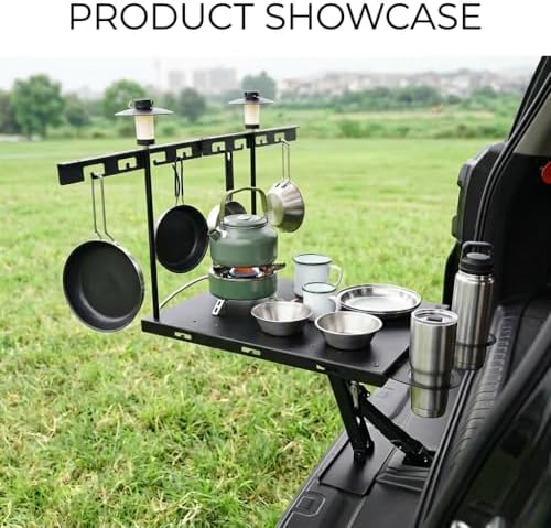 SUV Trunk Mounted Camping Table - Image 2