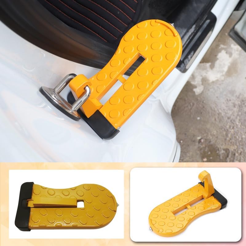 Car Door Step for Easy Roof Access -Multi-Foldable Aluminum Alloy Car Step Hook - Image 5