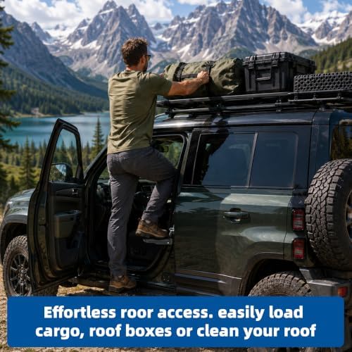 Car Door Step, 600LBS Heavy Duty Portable Step Pedal - Image 6