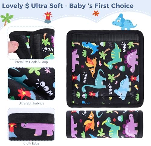 COOLBEBE Car Seat Straps Shoulder Pads - Image 4