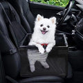 GENORTH Dog Car Seats for Small and Medium Dogs, Portable Puppy/Pet Car Booster by GENORTH