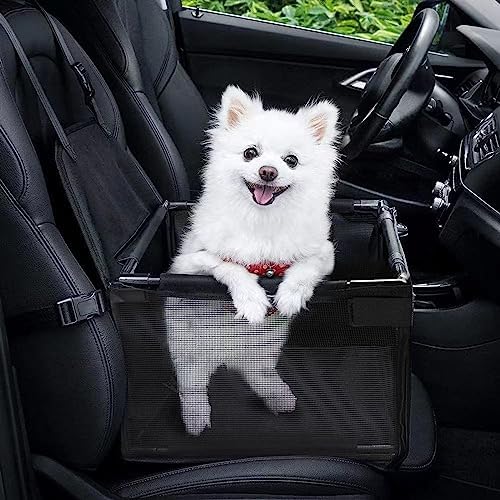 GENORTH Dog Car Seats for Small and Medium Dogs, Portable Puppy/Pet Car Booster by GENORTH