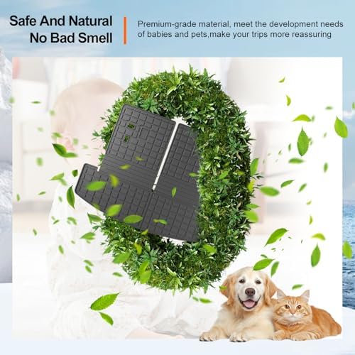 powoq Cargo Mat with Backrest Mats Compatible with 2024-2026 Santa Fe - Image 6