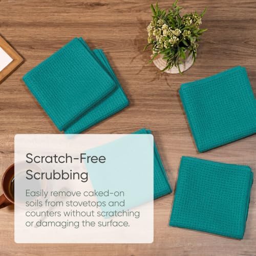 Kitchen Towels - Microfiber Waffle Weave Towels | Absorbent, No Lint, Commercial - Image 3