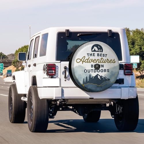 Mountains Landscape Spare Tire Cover - Image 2