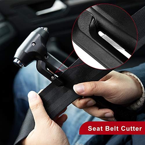 MOTORBUDDY 2-Pack Car Safety Hammer, 3-in-1 Auto Emergency Escape Hammer - Image 5