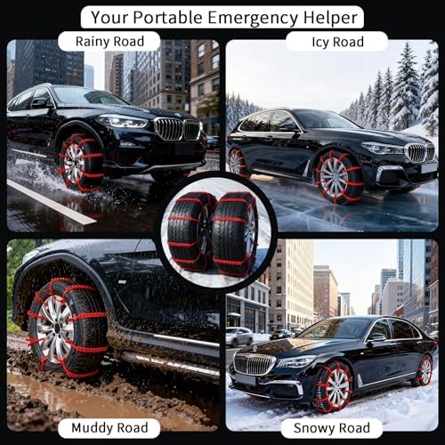 Universal Anti-Skid Snow Tire Chains - Image 7