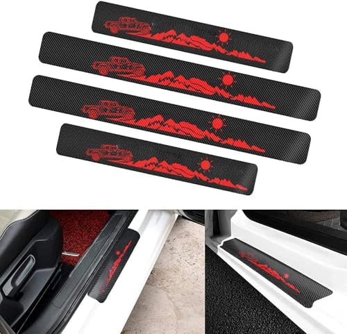 4 Pieces Car Door Sill Protector fit - Image 2