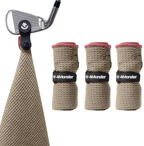 4Monster Golf Towels 3-Pack by 4Monster