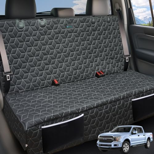 Meginc Dog Car Seat Covers for Back Seat by Meginc