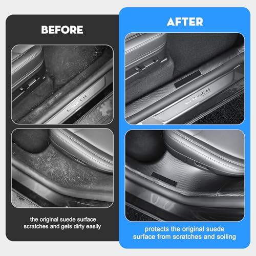 8PCS Door Sill Protector for Tesla Model Y Juniper - Image 4