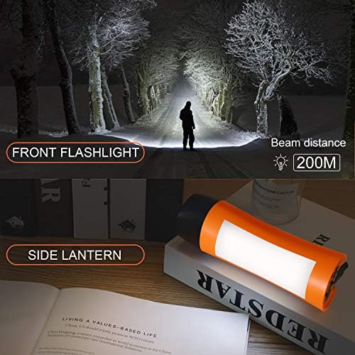 Rechargeable Hand Crank Flashlight/Generator/USB Charger - Image 6