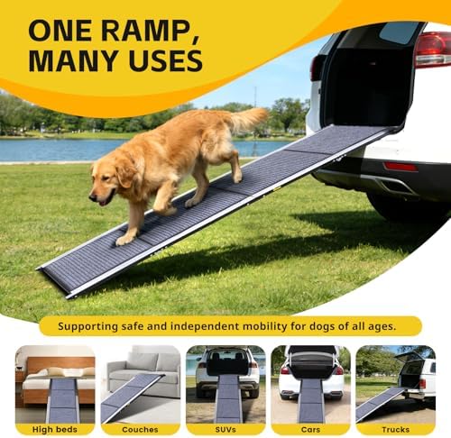 PawStep Extra Long Folding Dog Ramp 71" x 20" Portable Pet Ramp - Image 7
