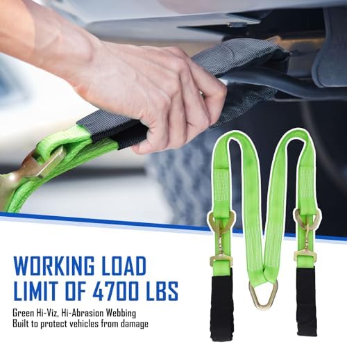 2" x 4' V-Bridle Strap, 4700 LBS Capacity - Image 4