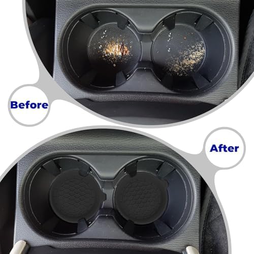 BFXM 2 PCS Car Cup Coasters, Cup Holder Coaster - Image 4
