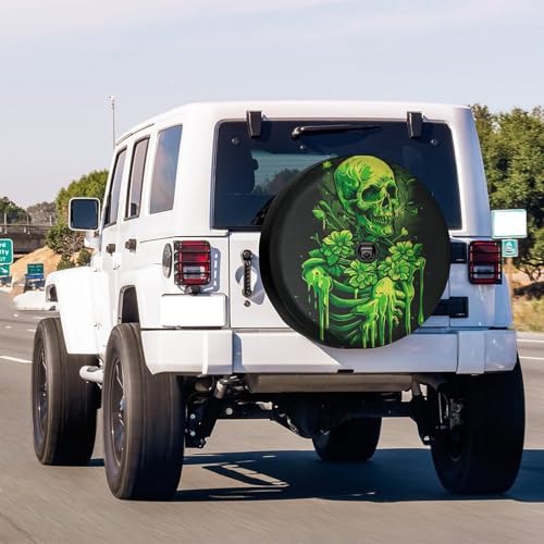 Delerain Green Skeleton Spare Tire Cover - Image 2