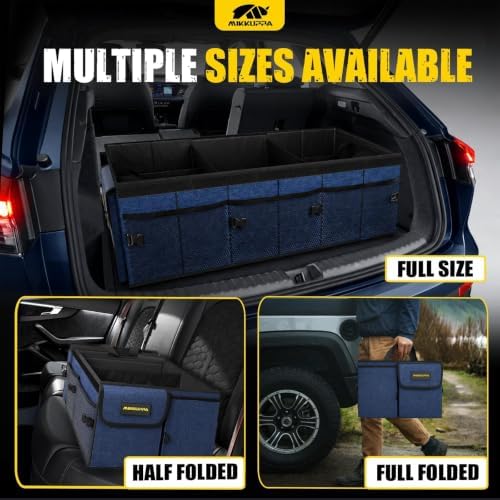 MIKKUPPA Trunk Organizer with Lid - 95L Collapsible Car Organizer - Image 4