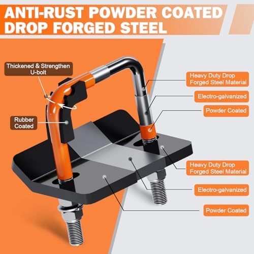 1 Pack Hitch Tightener, Trailer Hitch Stabilizer - Image 2