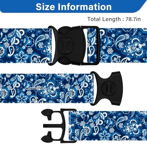 Luggage Straps for Suitcases, Travel Adjustable Belt - Image 4