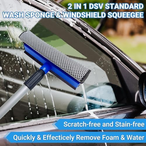 72" Car Wash Brush with Long Handle, On/Off Switch - Image 5