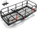 500 LBS Folding Hitch Cargo Carrier Basket 60" X 24" X 14.4" by LOCKIETTA