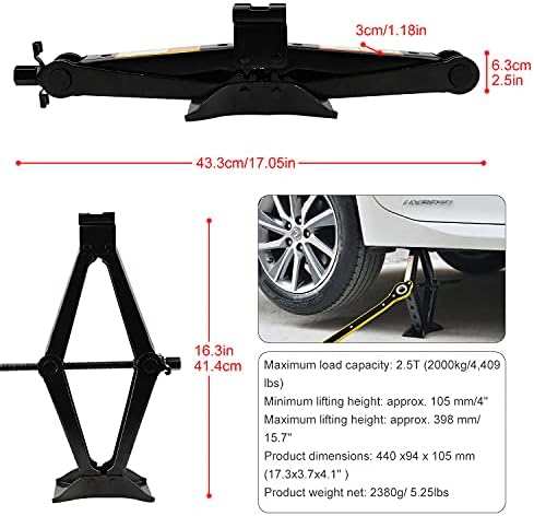 CPROSP Scissor Jack 2.5 tons Capacity - Image 2