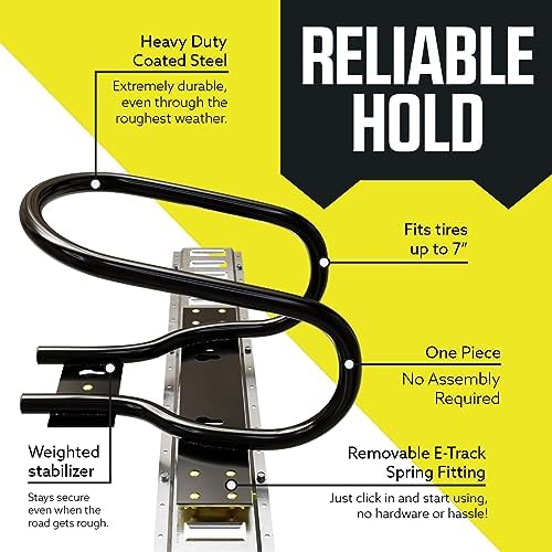 E-Track Upright Bike Tire Wedge - Image 3