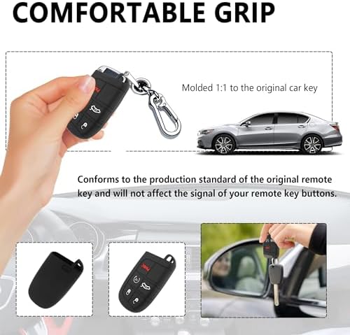 5 Buttons Key Fob Cover, Key Fob Replacement - Image 4