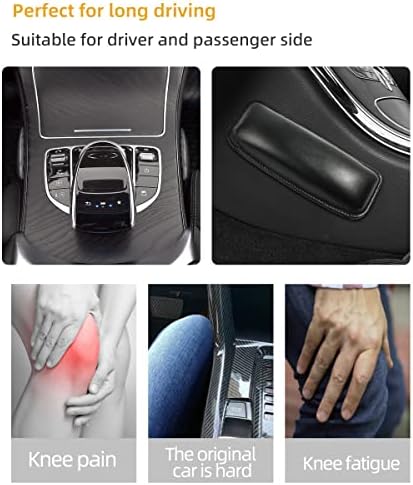 YAKEFLY 2 Pack Soft Car Center Console Knee Leg Elbow Cushion Pad, Universal - Image 3