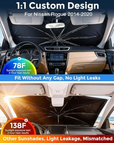 Weektic Custom Windshield Sun Shade Umbrella - Image 2