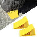 Wheel Chocks for Trailer 2 Pack, Non-Slip Heavy Duty Wheel Chocks for Parking by VKQTS