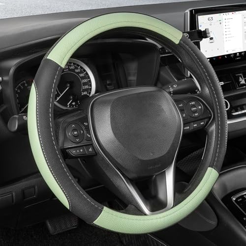 SEG Direct Steering Wheel Cover 14.5-15 inch Car Auto Interior Accessories by SEGDirect
